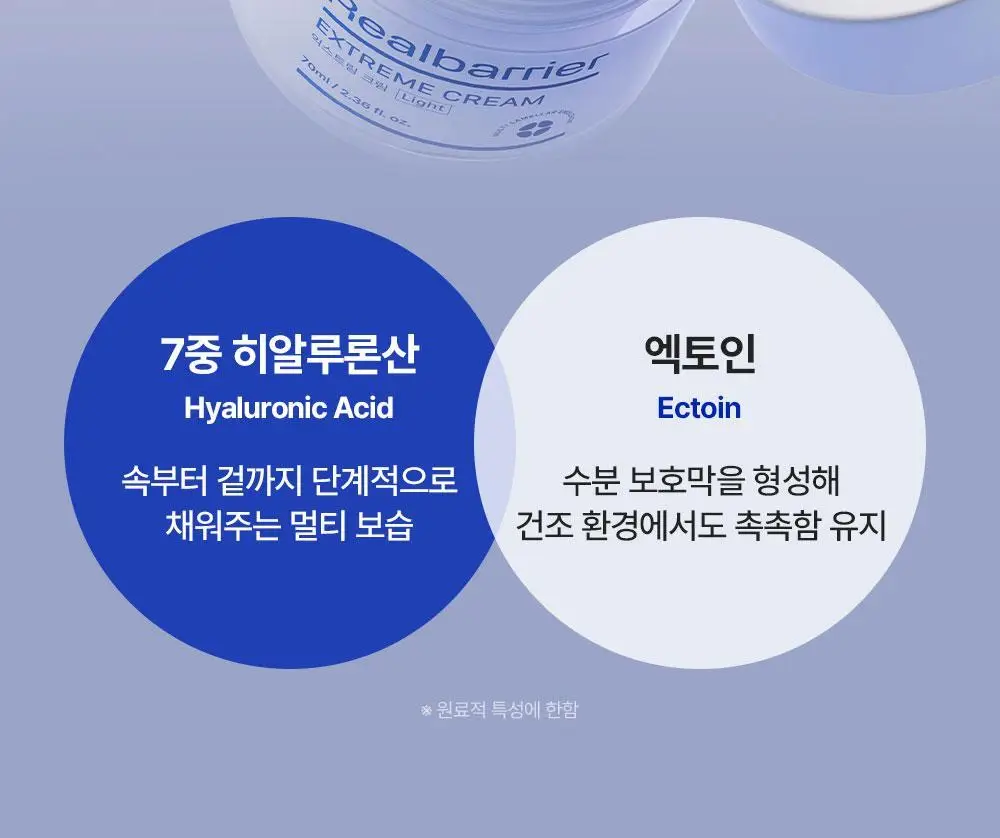 [조슈아PICK/화잘먹] 리얼베리어 익스트림 크림 라이트 70ml 기획 (+30ml) 상세페이지 38